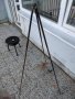 120см Фото триножник стар метален сгъваем, снимка 3