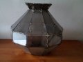 Стъкло абажур винтидж, снимка 1 - Лампи за таван - 42624827