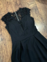Къса черна рокля , снимка 2