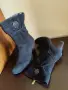 Високи боти, Hush Puppies, естествен велур, снимка 2