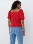 Нова страхотна червена блуза, снимка 3
