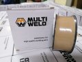 Тръбно флюсова тел Multi Weld за заваряване без газ AWS E71T 0,8 мм, 1 кг, снимка 1
