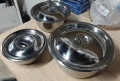 Комплект купи с капак в различни размери от неръждаема стомана - 3 бр., снимка 6