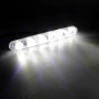 LED дневни светлини 6 диода 16.5 см – модел 1636, 6000K, алуминий, 12V, снимка 3