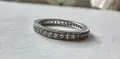 Оригинален Tiffany & Co. платинен пръстен с диаманти – PT950, снимка 12