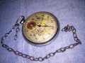 МОЛНИЯ СССР МЕХАНИЧЕН ДЖОБЕН ЧАСОВНИК МЪЛНИЯ За КОЛЕКЦИЯ РЕМОНТ с РЪЧНО ИЗРИСУВАН ЦИФЕРБЛАТ 81951, снимка 13