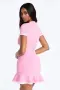 Млечно Розова Мини Рокля - Бранд FASHION NOVA, снимка 3