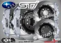 Subaru STI надписи за капаци на спирачни апарати, снимка 3