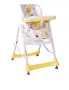 Бебешко Столче за хранене Lorelli Gusto Yellow Giraffe, снимка 1