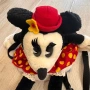 Плюшена раница Мини Маус, винтидж чанта Disneyland 1998, снимка 6