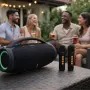 Преносима караоке тонколона с 2 микрофона B21 BOOMBOX - мощен звук и RGB Led осветление, снимка 2