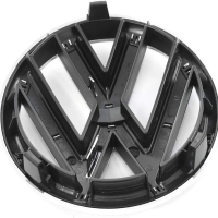 предна емблема за VW Golf MK6 сив цвят Volkswagen Голф 6, снимка 2 - Аксесоари и консумативи - 44716633