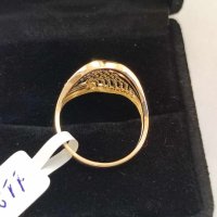 Нов Златен пръстен-2,76гр/14кр, снимка 6 - Пръстени - 42492440