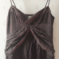 KAREN MILLEN. Size L Празнична рокля от  100% Коприна, снимка 2 - Рокли - 38481443