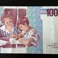 Банкнота - Италия - 1000 лири UNC | 1990г., снимка 2 - Нумизматика и бонистика - 29343281