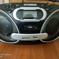  Boombox Hyundai TRC101ADRSU3, снимка 1 - Радиокасетофони, транзистори - 38180517