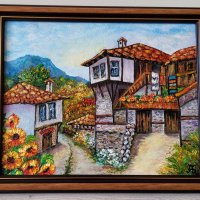 Картини-,цветя,български къщи,морски,пейзажи,вълна, снимка 3 - Картини - 26880563