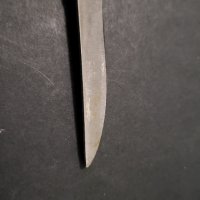 Стара красива финка,нож кожа и кокъл, снимка 6 - Антикварни и старинни предмети - 42142949