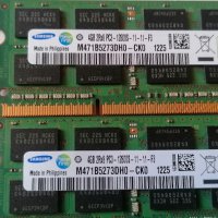 SAMSUNG 8GB/2X4GB/PC3 12800S  11 11 F3, снимка 6 - Части за лаптопи - 42367813
