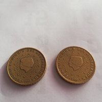 лот от 2 монети от 50 евро-цента, снимка 2 - Нумизматика и бонистика - 42125459
