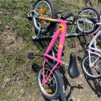 Детско розово колело 16 цола, снимка 4 - Велосипеди - 44446296
