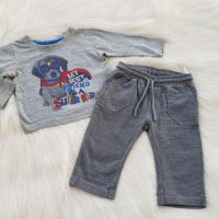 Блуза и долнище за момче 6 месеца , снимка 4 - Комплекти за бебе - 30000222