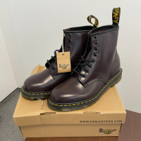 Dr. Martens Кубинки 1460 Burgundy Smooth, 43 EU, снимка 1 - Мъжки ботуши - 44731163