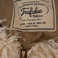 Рошава палто Zara Trafaluc collection , снимка 12 - Палта, манта - 39477430