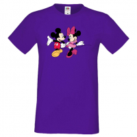 Мъжка тениска Mickey & Minnie 6 Подарък,Изненада,Рожден ден, снимка 1 - Тениски - 36575572