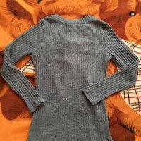 Блуза синя, снимка 10 - Блузи с дълъг ръкав и пуловери - 31537109