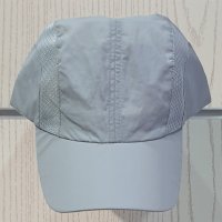 Нова изчистена дишаща шапка с козирка в сив цвят, шушляк, снимка 2 - Шапки - 37514801