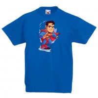 Детска тениска DC Superman Star Wars,Игра,Изненада,Подарък,, снимка 4 - Детски Блузи и туники - 36658420