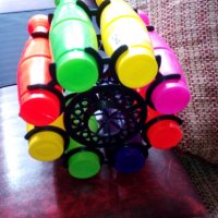 Детка игра Боулинг от 8 цветни кегли и топка, снимка 5 - Други - 29303046