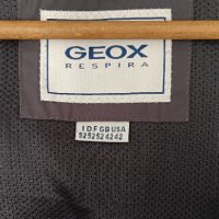 Зимно мъжко яке парка GEOX RESPIRA. Размер 52. Водоустойчиво. Сиво., снимка 14 - Якета - 40515669