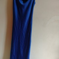 Fabrizia дълга синя рокля , снимка 9 - Рокли - 42127603