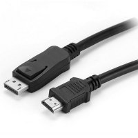 Кабел  DP M - HDMI M, 10m, Value 11.99.5784 SS301263 Мъжко-Мъжко, снимка 1 - Друга електроника - 39507886