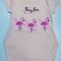 Нова детска рокля Фламинго , снимка 1 - Детски рокли и поли - 36883381