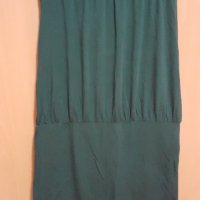 Зелена къса рокля / туника, снимка 2 - Рокли - 34125171