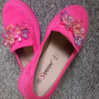 Нови дамски обувки цикламено розово, снимка 12 - Дамски елегантни обувки - 44302519