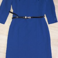 Турско синя елегантна рокля Ecrin, снимка 1 - Рокли - 35634583