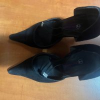 Дамски обувки естествен велур Barracuda, снимка 2 - Дамски обувки на ток - 42655835