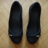 Нови оригинални Crocs черни балеринки 34 номер, снимка 2 - Детски обувки - 40236992
