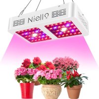 NIELLO S600 CREE COB led лампа Светлина за отглеждане на растения пълен спектър , снимка 1 - Лед осветление - 42375917