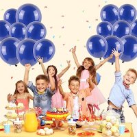Нови Военноморски сини балони, 55 броя 5 и 12 инча Рожден ден Събитие Декорация, снимка 4 - Други - 42248075