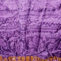Ефектен шал в лилаво, снимка 4 - Шалове - 29527432