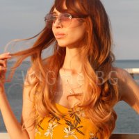 Дълга светлокестенява омбре перука на вълни Жасмин, снимка 2 - Аксесоари за коса - 30987248
