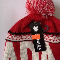Зимна шапка от Канада, снимка 3 - Шапки - 31179359