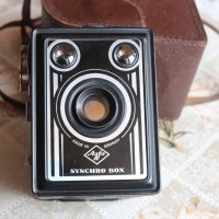 Ретро фотоапарат Agfa Synchro Box, снимка 1 - Антикварни и старинни предмети - 40469726