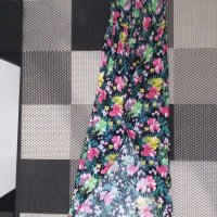 Дълга флорална рокля S/M , снимка 3 - Рокли - 30020911