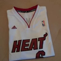 ADIDAS NBA MIAMI HEAT LEBRON JAMES 6 Jersey Vest, снимка 1 - Спортни дрехи, екипи - 29463479